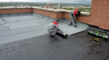 Ремонт плоской кровли