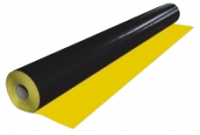 Гидроизоляция фундаментов,тоннелей, мостов ПВХ мембрана PLASTFOIL Geo 2,0 неармированная желтая