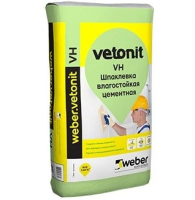 Ветонит Вебер.ветонит вх 20кг шпаклевка финишная цементная влагостойкая белая