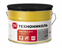 Мастика герметизирующая ТехноНиколь №71 ведро 3кг
