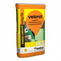 Ветонит Вебер.ветонит изи фикс 25кг клей плиточный