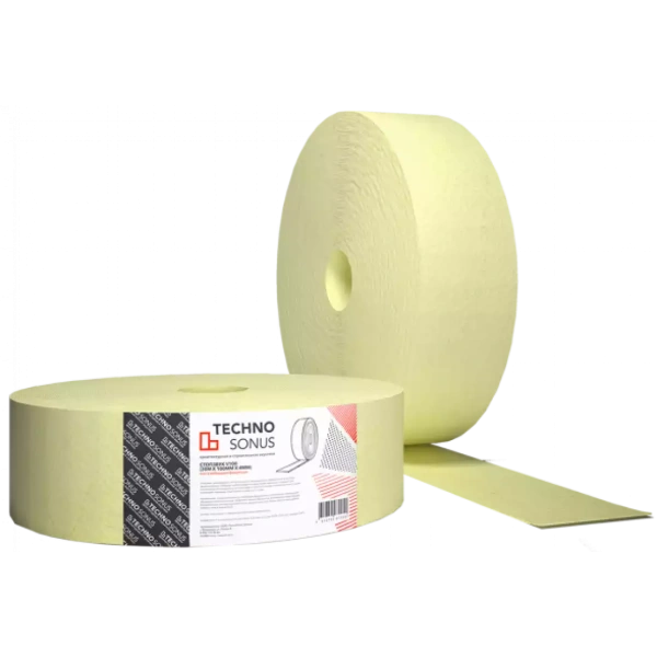 Лента Тексаунд (Tecsound band) (6м x 50мм x 2,6мм) ТехноСонус  звукоизоляция полов, стен, потолков,перегородок
