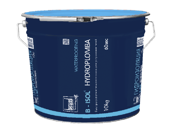 Бергауф Состав для остановки напорных течей B-ISOL HYDROPLOMBA